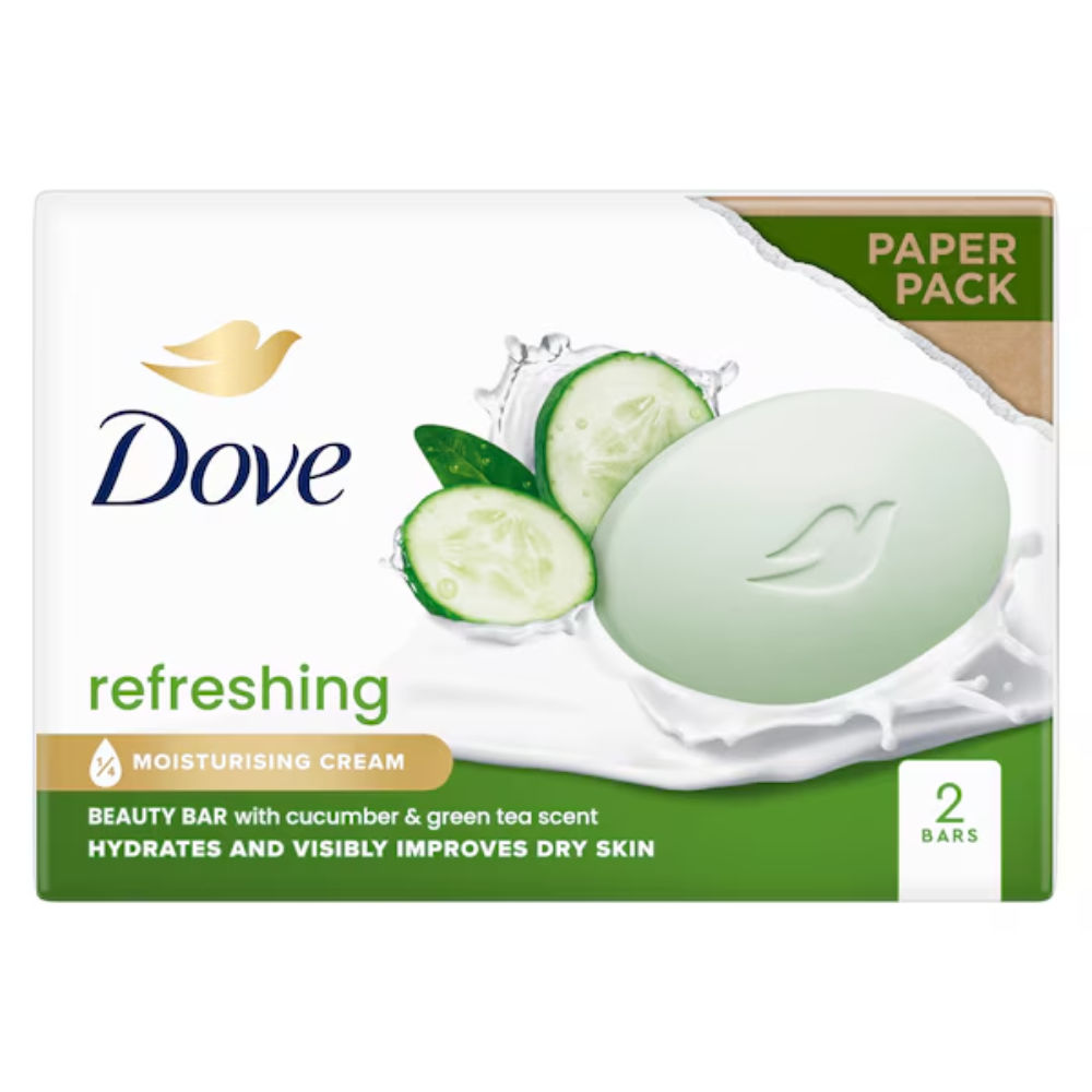 Dove Beauty Cream Bar - Refreshing 2x90gDove