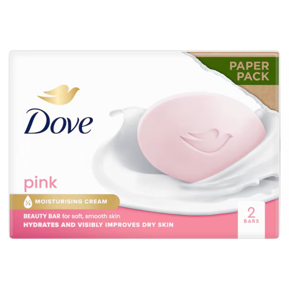 Dove Beauty Cream Bar - Pink 2x90gDove