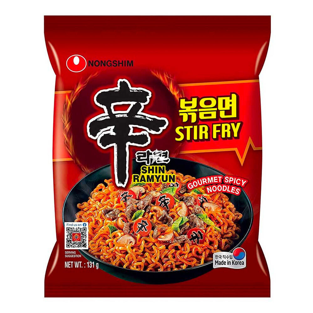 Nongshim Ramen Stir Fry 131g - Gourmet SpicyNongshim