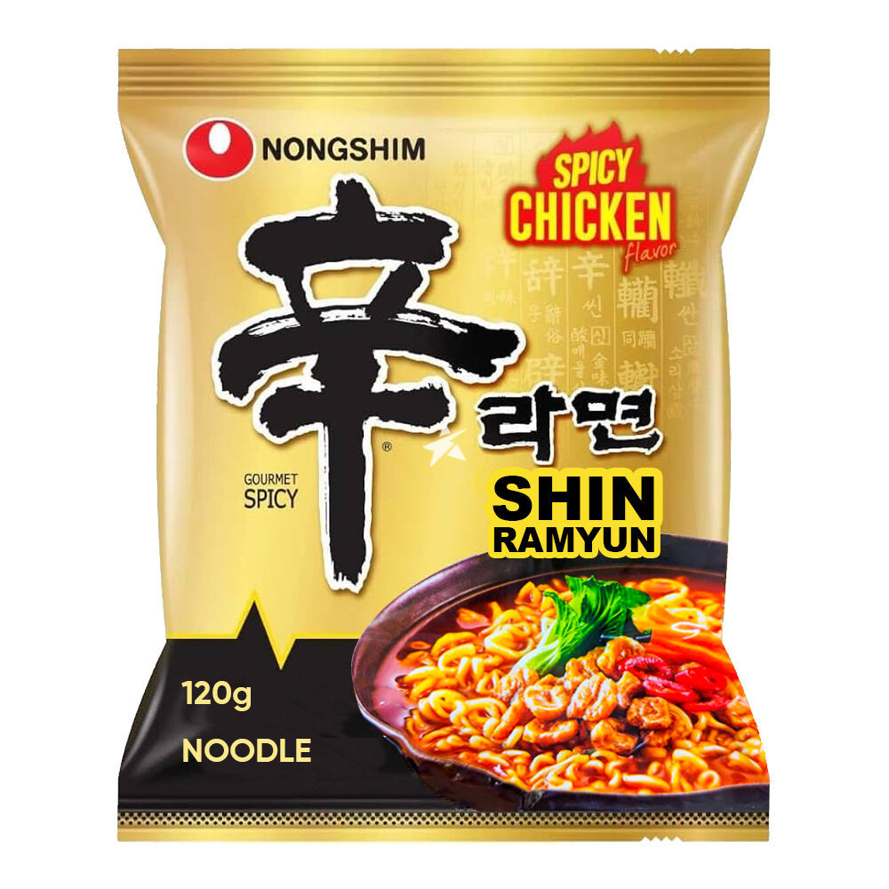NONGSHIM RAMEN AL POLLO PICCANTE 120GAsian Food