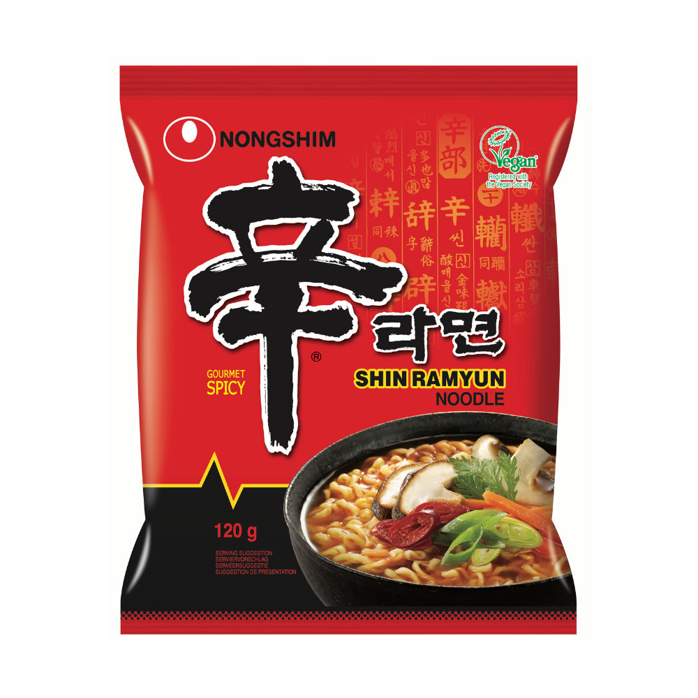 NONGSHIM RAMEN ISTANTANEO PICCANTE 120GAsian Food