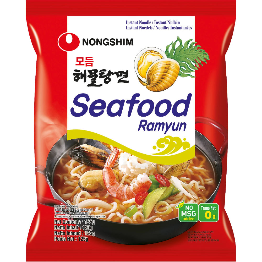 NONGSHIM RAMEN AI FRUTTI DI MARE 125GAsian Food