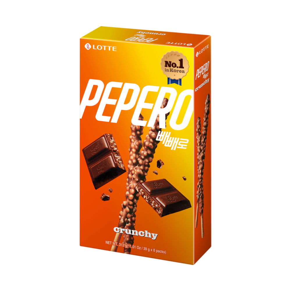 Pepero Biscotti 32g - Crunchy al CioccolatoPepero