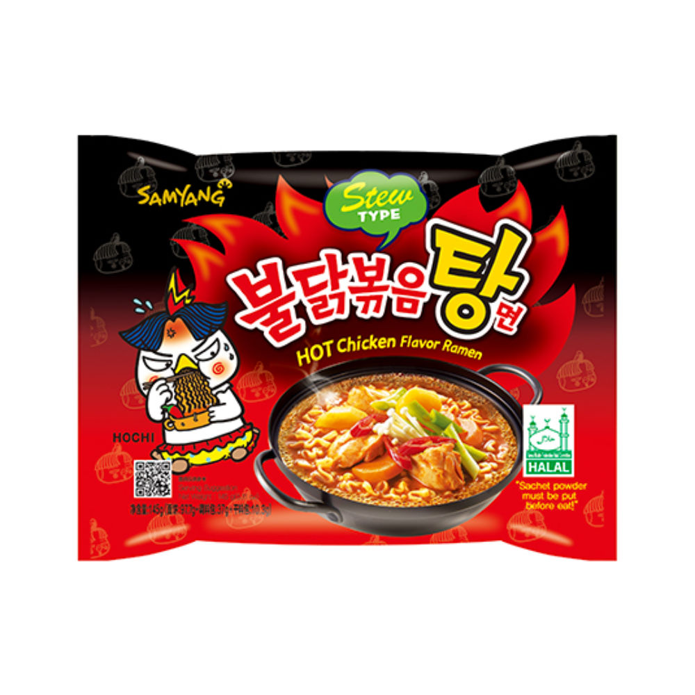 SAMYANG RAMEN STUFATO HOT CHICKEN 145GAsian Food