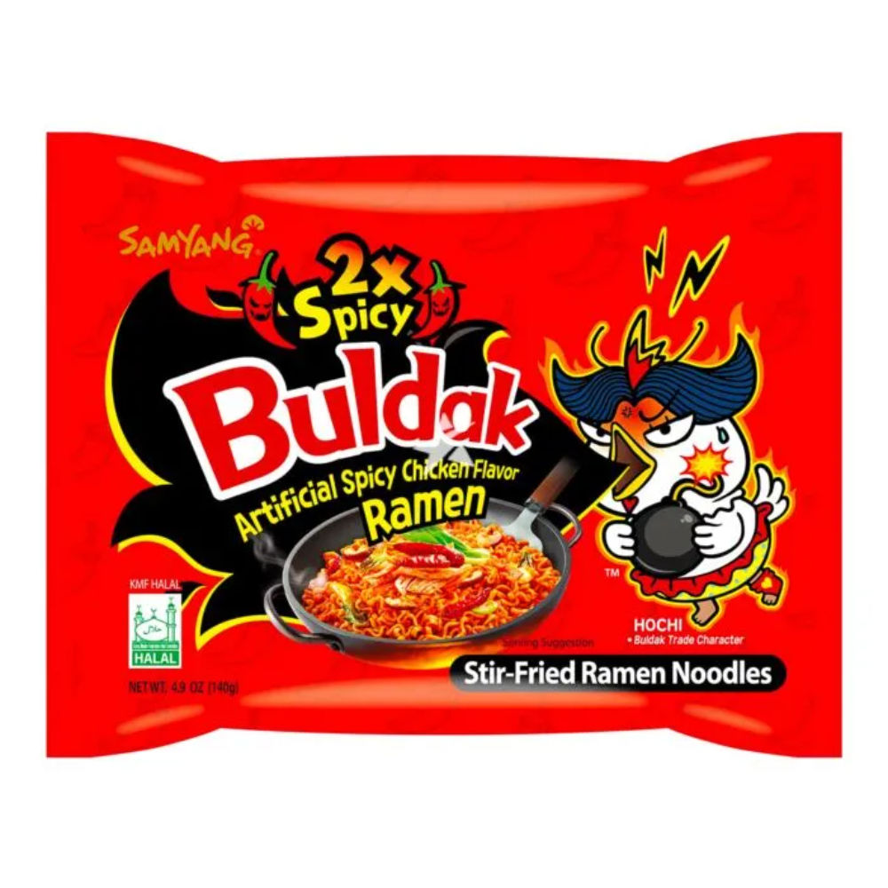 Samyang- Hot Chicken Ramen 2xSpicy - 140gBuldak