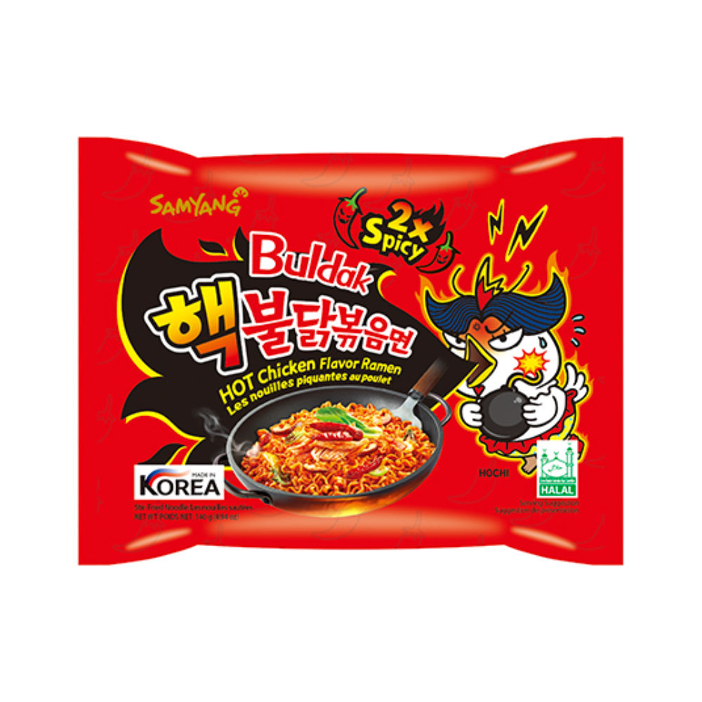 Samyang- Hot Chicken Ramen 2xSpicy - 140gBuldak