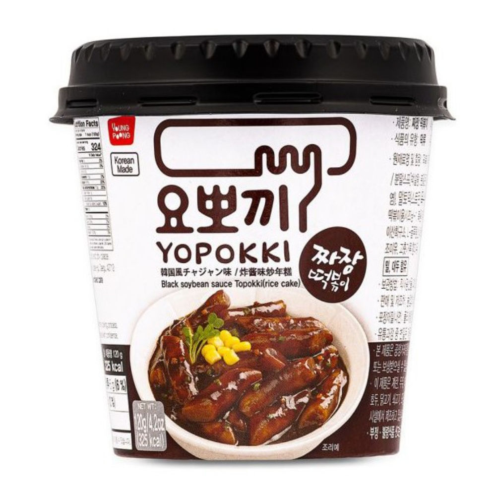 YOPOKKI GNOCCHI DI RISO - JJAJANG AI FAGIOLI NERI 120GAsian Food