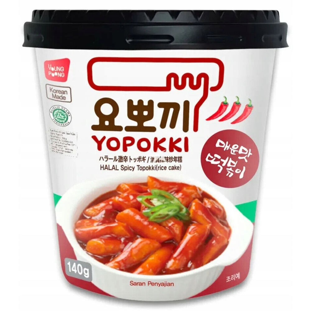YOPOKKI GNOCCHI DI RISO - HALAL SPICY 140GAsian Food