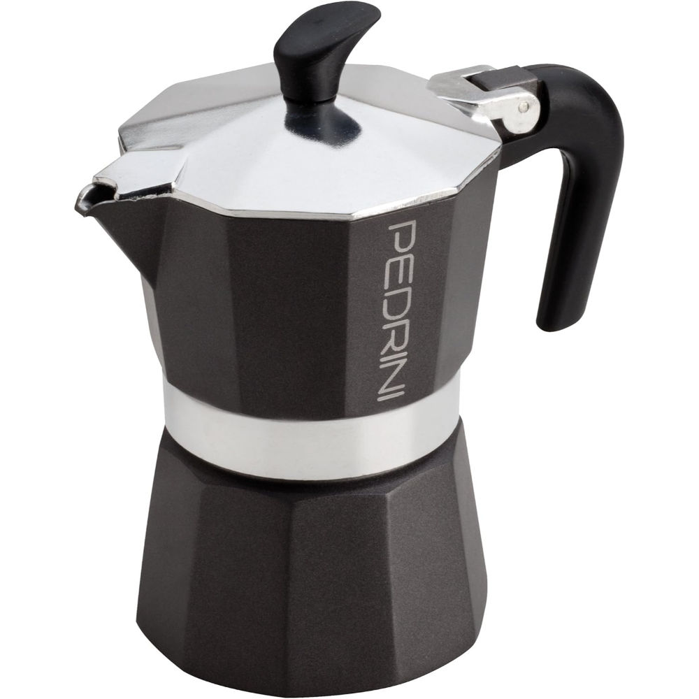 CAFFETTIERA 3TZ VERNIC, ANTRACITE FASCIAPedrini