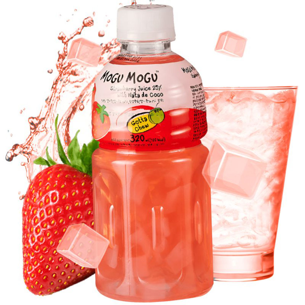 MOGU MOGU - GUSTO FRAGOLA 320MLAsian Food