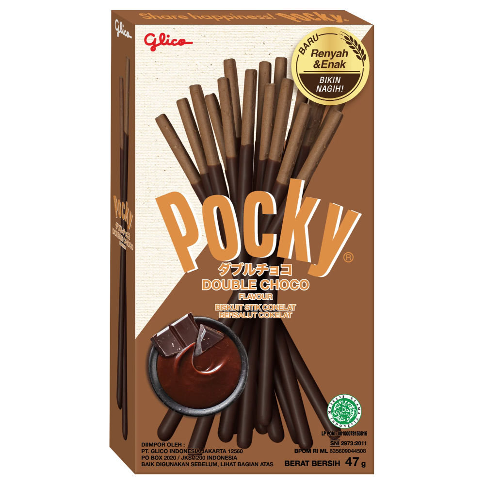 POCKY DUBLE-CHOCO 47GAsian Food