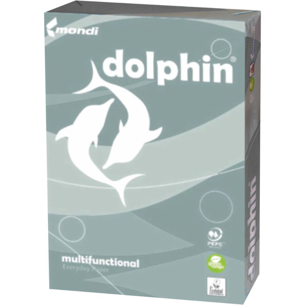 RISMA CARTA A3 80g DOLPHIN - 500 FOGLI - BIANCOMondi