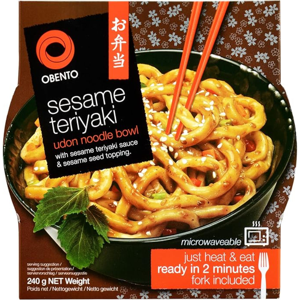 OBENTO UDON - SESAMO TERIYAKI 240GAsian Food