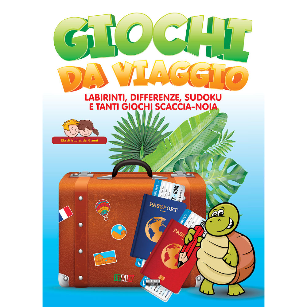 Libro Giochi da ViaggioCrescere Edizioni