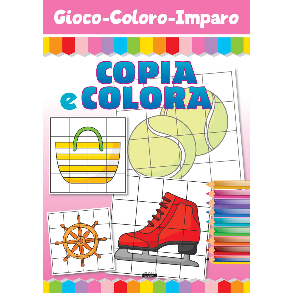 Gioco Coloro Imparo A - Copia e ColoraCrescere Edizioni