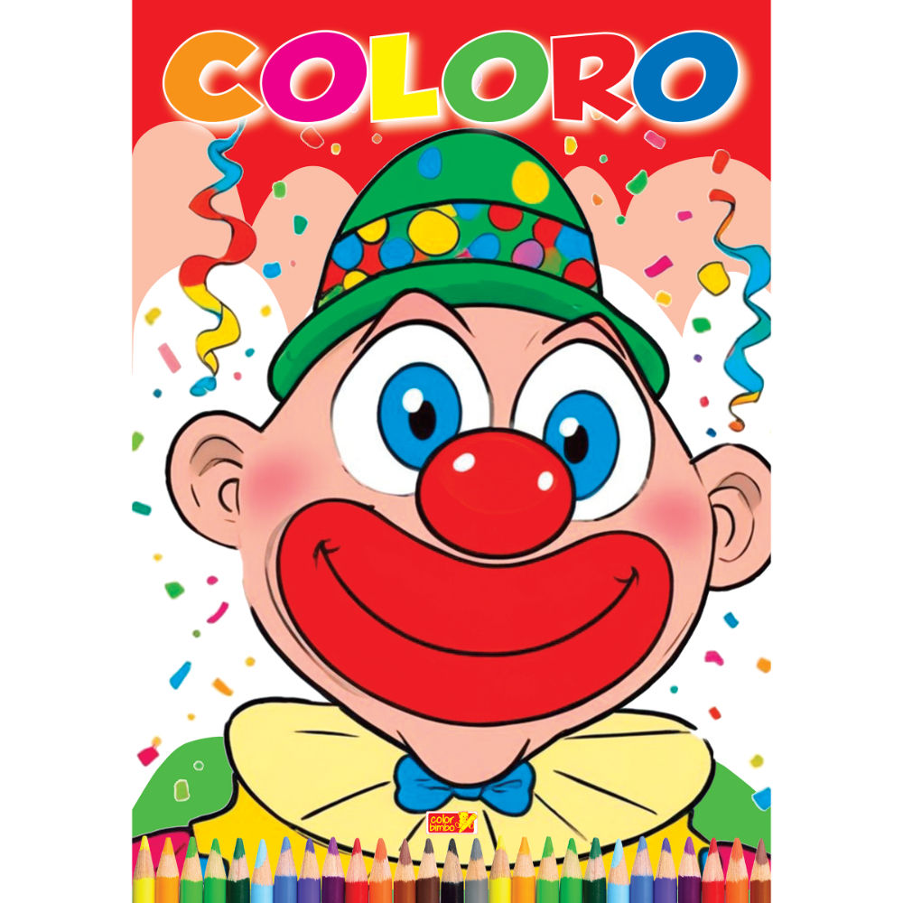 Coloriamo 2 - Coloro PagliaccioCrescere Edizioni
