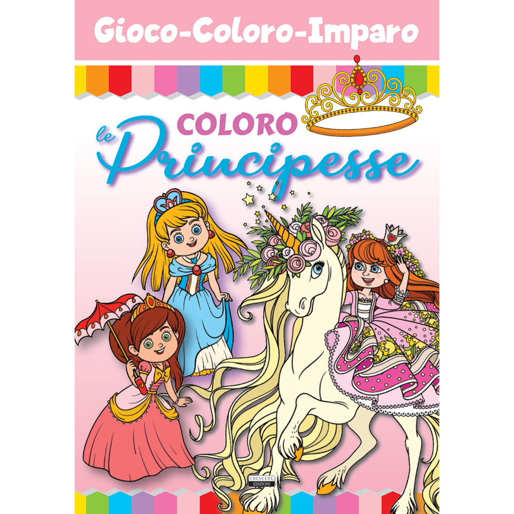 Gioco Coloro Imparo A - PrincipesseCrescere Edizioni