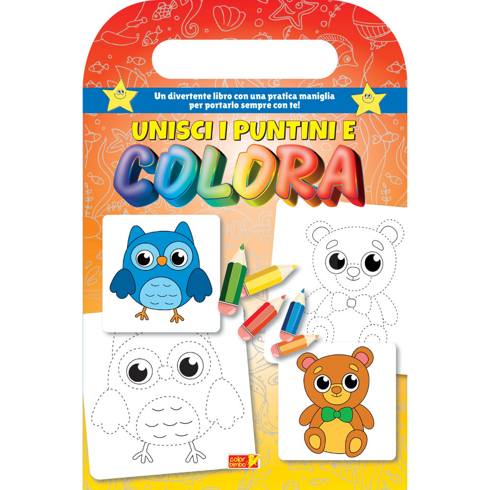 Coloro Maniglia - Unisci i Puntini e ColoraCrescere Edizioni