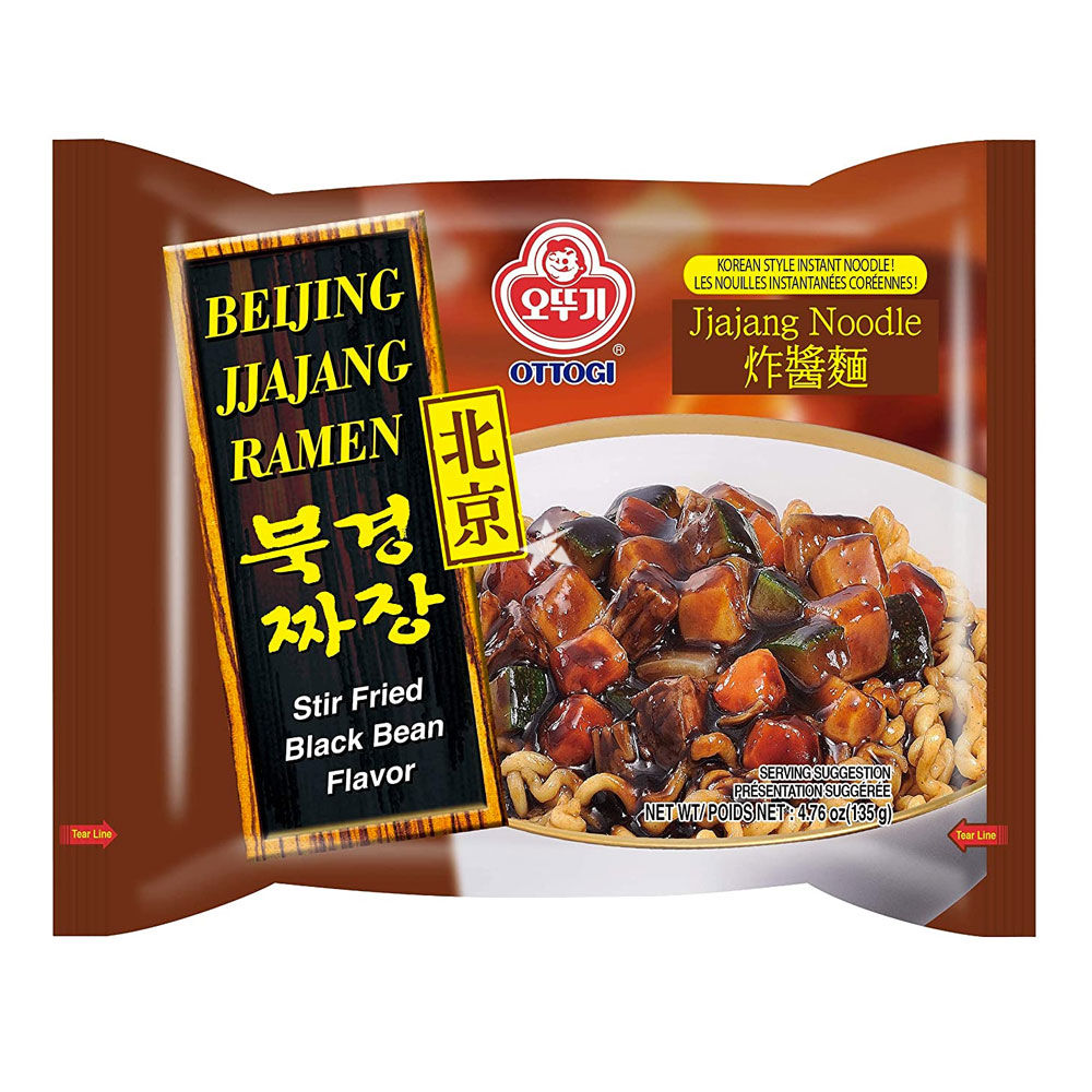 JJIAJIANG NOODLES - GUSTO FAGIOLI NERI 135GAsian Food