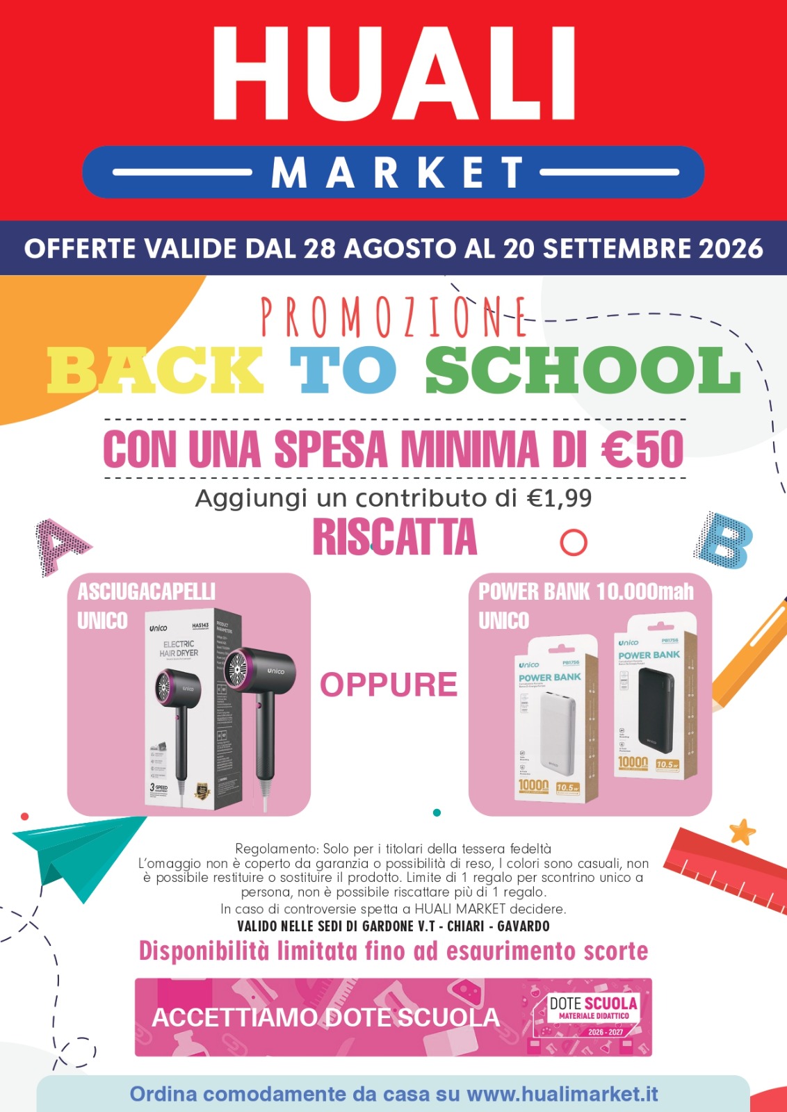 Volantino Chiari